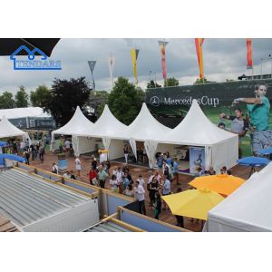 Easy To Operate,Custom Aluminum Glass Pagoda Canopy Tent Frame For Restaurant