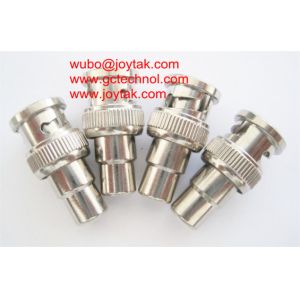 Coaxial Adapter Coaxial Adaptor BNC Male Plug To RCA Female Jack For AV System/