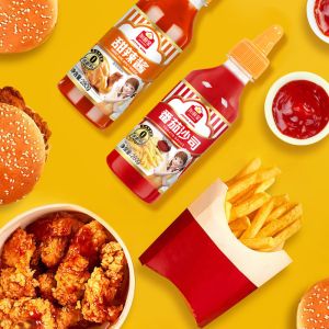 Bulk Ketchup Tomato Paste And Sauce Sachet For Fries Snack Dipping