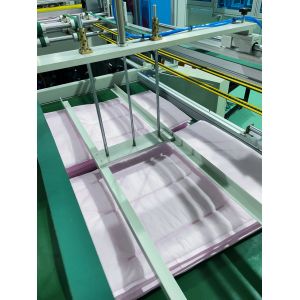 Ultrasonic Flat Trapezoidal Bagging Machine High Capacity To Produce Rectangular