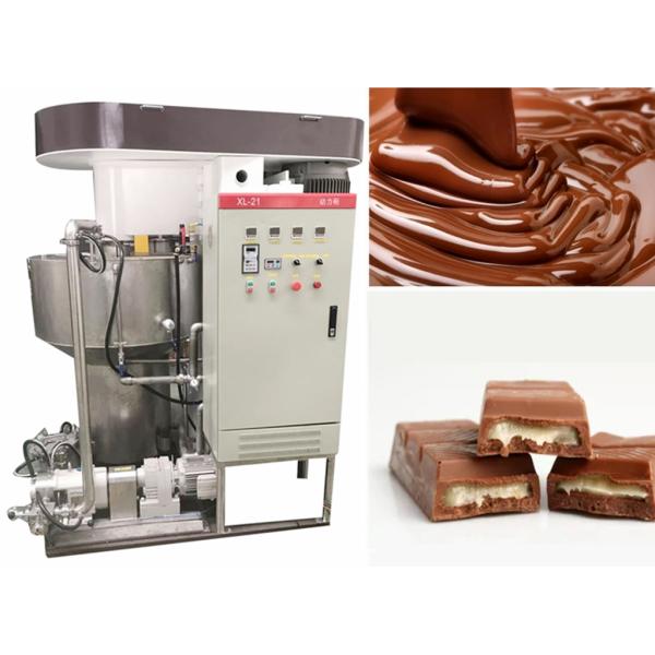 500L Chocolate Ball Mill Machine 37W 18-22 Micron Fineness