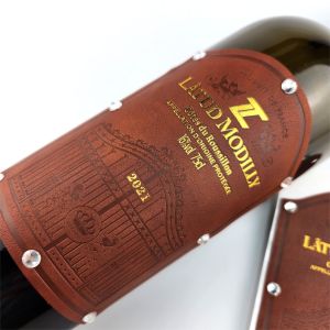 Custom Wine Bottle Ingredient Information Stickers - Self-Adhesive Labels for