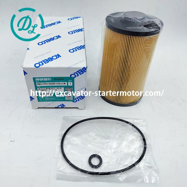 EexcavaStart Kobelco SK200-8 Excavator Fuel Filter YN21P01068R100 YN21P01036R100