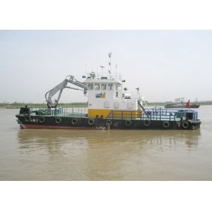 Hydraulic Winch Small Multi Cat Boat High Power Design 3 Ton CraneWith Oil Pump