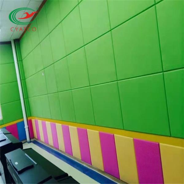 96kg/M3 Interior Fabric Acoustic Panel Soundproof Multiscene