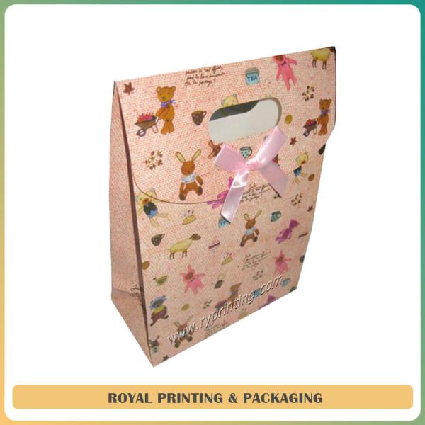 good quality customize colorful paper bag/gift bag made in guangzhou