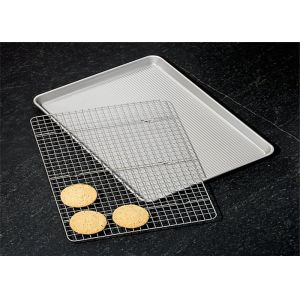 RK Bakeware China Full Size 18X26 Inch Commerical Aluminium Cookie Sheet Baking