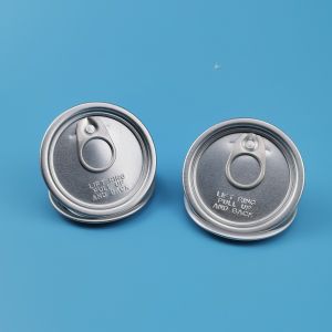 206 Full Open Aluminum EOE 0.245mm Easy Open Can Lids