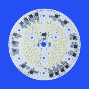 Customized 220V 100W 105 LM/W Linear Round Aluminium AC LED Module PCB PCBA For