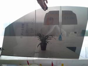 Cheap smart glass, PDLC glass, electric control glass,PDLC Switchable Film for sale