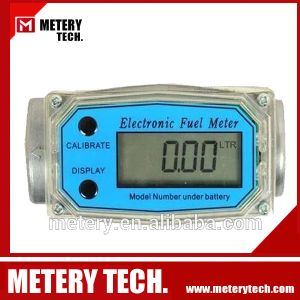China Turbine Digital Diesel Fuel Flow Meter on sale