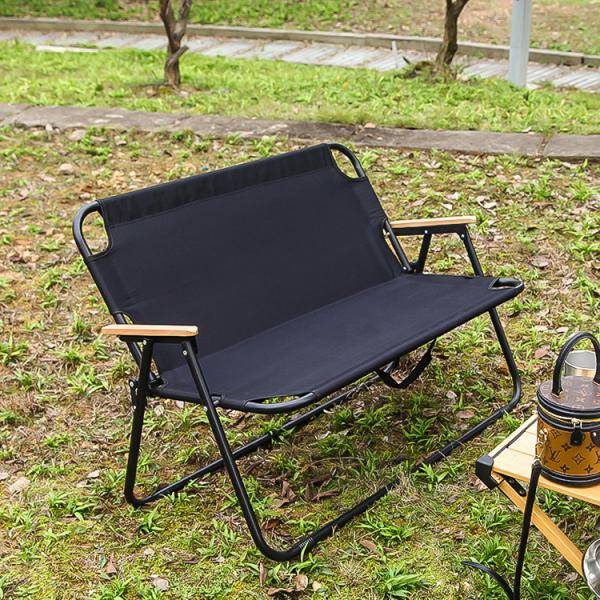 Lightweight 2 Person Portable Collapsible Beach Chair for Camping and Hunting