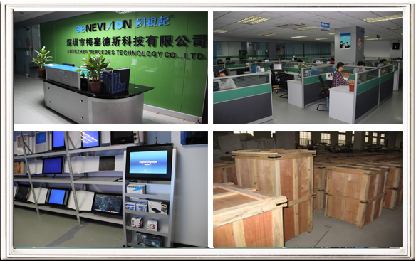 Commercial 12.1" Wall Mount LCD Display Monitor , 800 x 600 16.7M Color