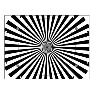 SineImage YE0218 Autofocus Test Chart Photographic Paper For Camera