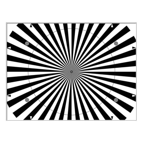 Quality SineImage YE0218 Autofocus Test Chart Photographic Paper For Camera wholesale