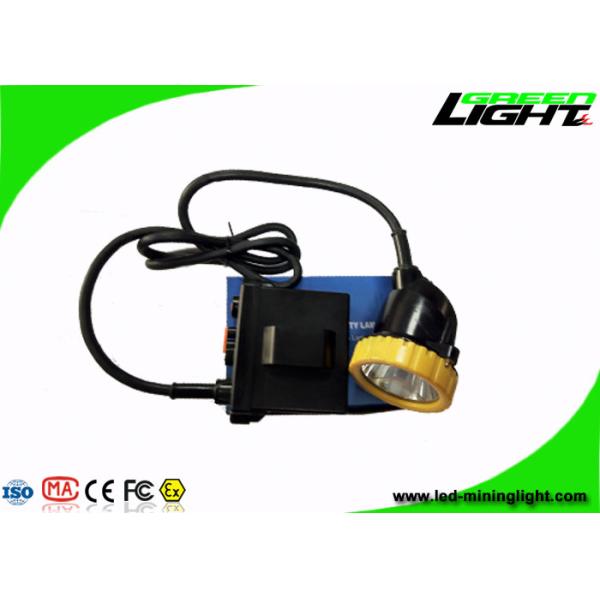 Aluminum Cup Rechargeable Led Headlamp , Outdoor Coal Mining Lights 11.2Ah For Hunting