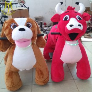 Hansel shopping mall safe riding games zoo animals kiddie ride bull park