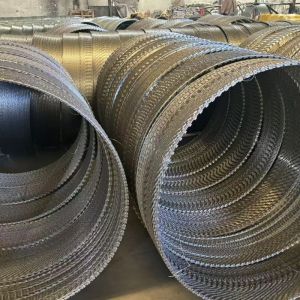 Silver Constantine Razor Wire / Security Protection Gi Concertina Wire BTO-10