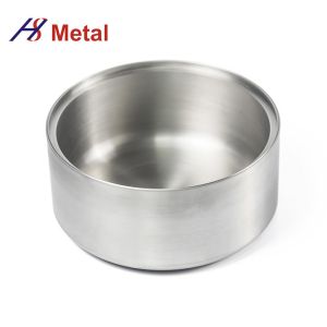 Non Ferrous Tungsten Crucible Melting Sintering Tungsten Materials