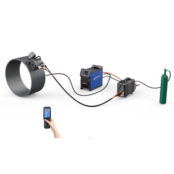 Quality All Position Automatic Welding Machine With Laser Calibration And Tracking Portable Welding Tractor wholesale