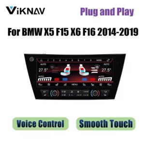 Car BMW AC Climate Control Unit X5 F15 X6 F16 2014-2019 Digital Dashboard