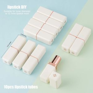 Cheap Customizable Color Clear Empty Lipstick Tube With Rubber Stopper for sale