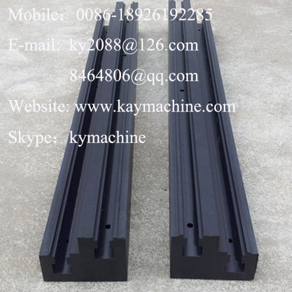 MC nylone PA66 filled molybdenum disulfide GUIDE CHAINE conveyor chain guide