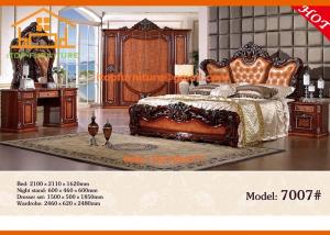 China Indonesian chinese import fancy antique new model home bedroom furniture sets designs on line on sale