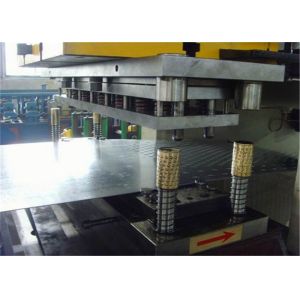 HDG Perforated Cable Tray Cold Forming Machine 1.2-2.0mm Thickness Gear Driven