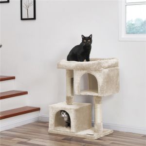 Realistic Songmics Cat Tree , Modern Cat Scratching Post Non Toxic FEANDREA