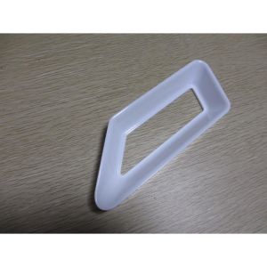 Single shot injection molding/ electornic enclosure/material ABS/ White color/
