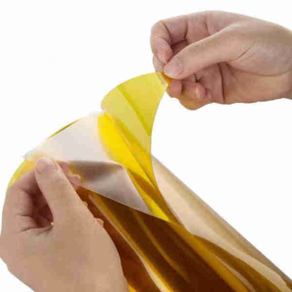 Quality 0.18mm Release Liner Service Kapton Polyimide Tape With Single Side Coated wholesale