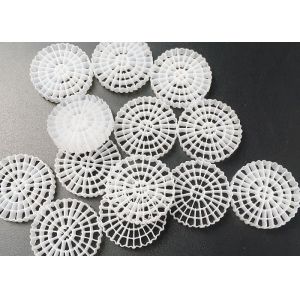 Pond Biomass Carrier K3 Mbbr Media For Biological Filtration 25*4mm biopipe IFAS