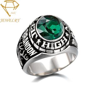 University 316L Customized Class Rings
