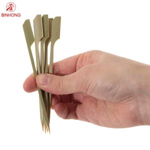 Customized Disposable 4.7 Inch Bamboo Barbecue Skewers