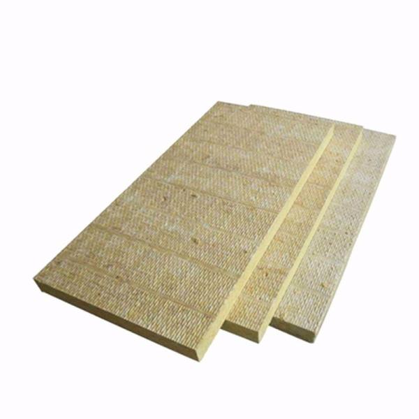 Quality ISO Fireproof Hydrophobic Insulation Rock Wool Board Panels High Density wholesale