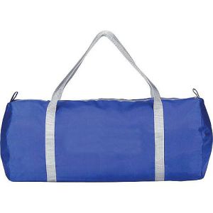 Duffel Rollup Hanging Garment Travel Bag with Gray Straps