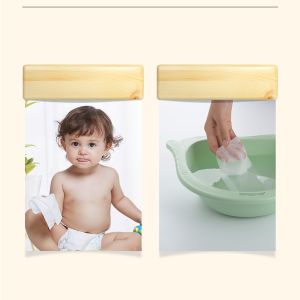 Customized Private Label Unscented Baby Water Wipes Natural Fabric Biodegradable