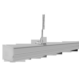 5 Years Warranty LED Linear Lighting 130Lm/W Dimmable LED Linear Trunking System