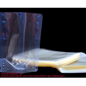 Bottom Gusset Retort Pouch For Meat Vegetable Soup Packaging Bag Canned Fish