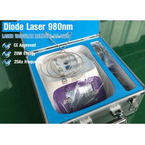 980nm Solid Diode Laser Beauty Machine For Vascular Removal / Spider Vein
