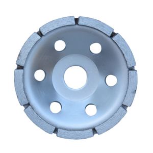 180mm 7 Inch Single Row Diamond Cup Wheel For Medium Hard Granite