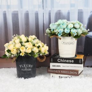 Artificial rose home decoration items, wedding shooting props, artificial