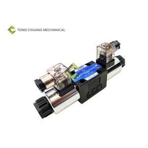 Hydraulic Electromagnetic Reversing Valve DC24V Of Hydraulic Power Unit