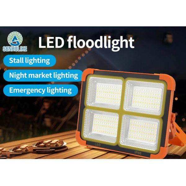 Quality Camping Emergency Outdoor Solar LED Floodlight Compact Portable wholesale