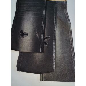 Woven 11oz  stretch free Denim Fabric With 10*7 Construction twill style for jeans