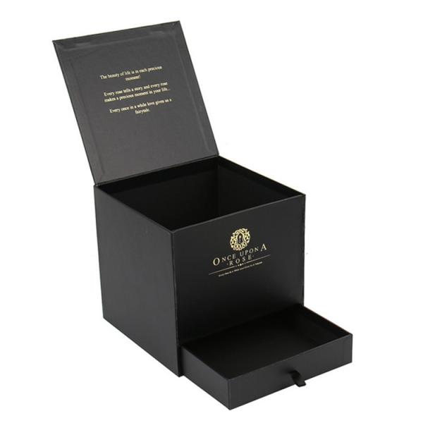 Quality Rigid Boxes Double Layer Design Mystery Custom Gift Box with Drawer and Free Design wholesale