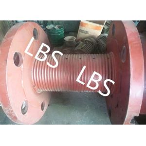 Cheap 3000m Rope Capacity Wire Rope Winch Drum With Helix Groove for sale