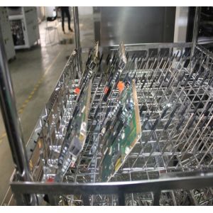 PLC SUS304 PCB Board Cleaning Machine With Hot Air Drying System