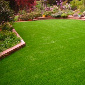 Waterproof Artificial Grass Carpet / Green Artificial Turf Carpet SGS